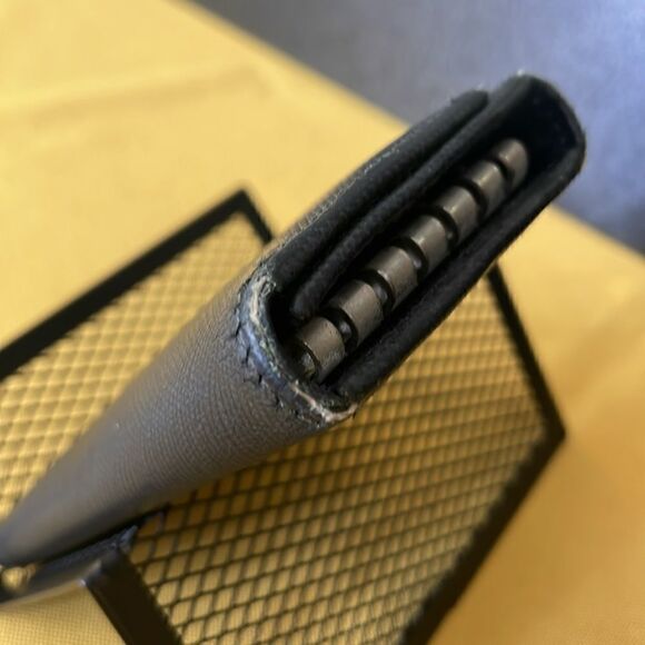 PRADA  Saffiano Black Leather 6 Key Holder. - Picture 5 of 12